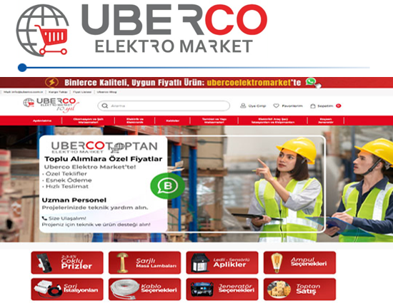 Uberco Elektromarket Online Satış